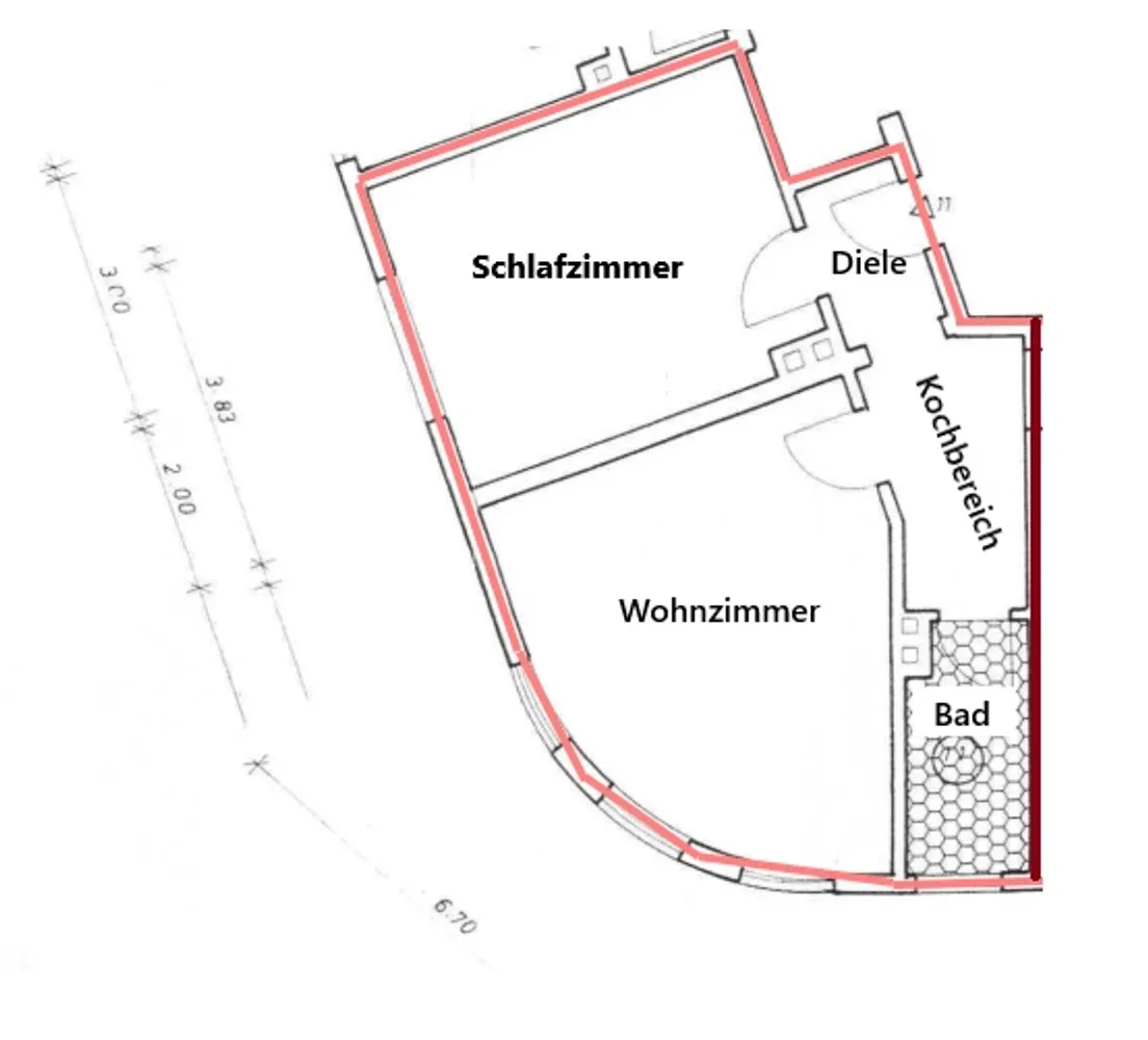 2 Zimmer Wohnung mit 55 m² in Essen – Bild 10