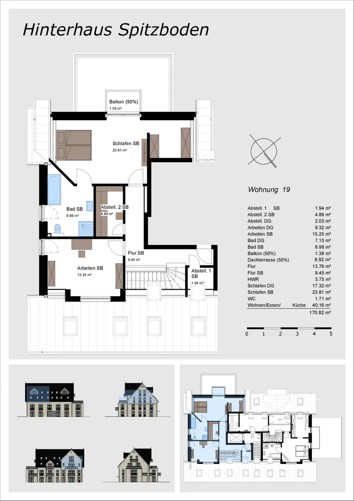 5 Zimmer Wohnung mit 171 m² in Hamburg – Bild 3