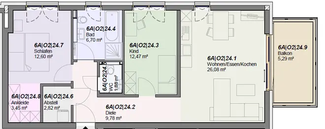 3 room apartment with 81 m² in Gießen – Photo 6