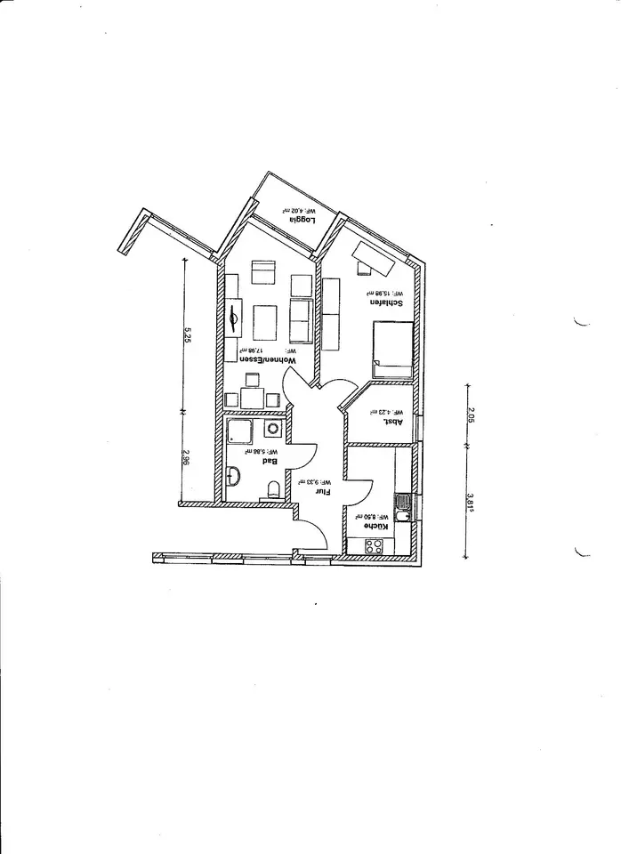 WG-Zimmer mit 46 m² in Peine – Bild 5