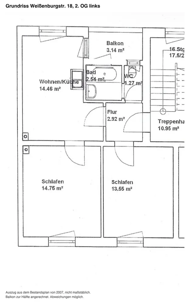 3 Zimmer Wohnung mit 51 m² in Wuppertal – Bild 8