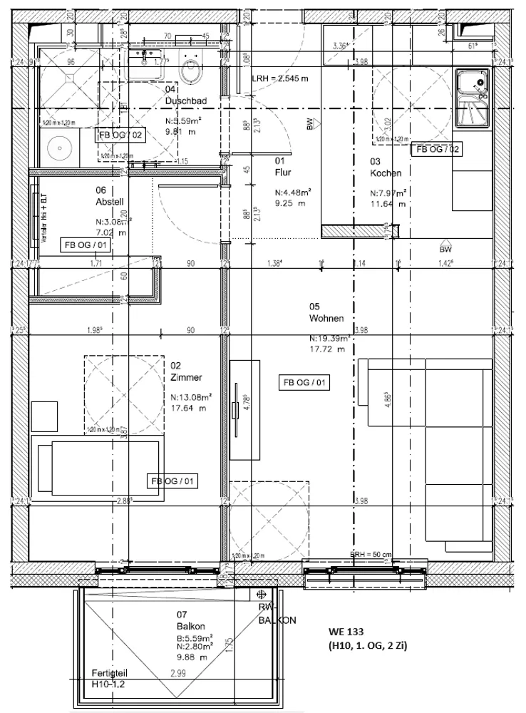 2 Zimmer Wohnung mit 57 m² in Bremen – Bild 8
