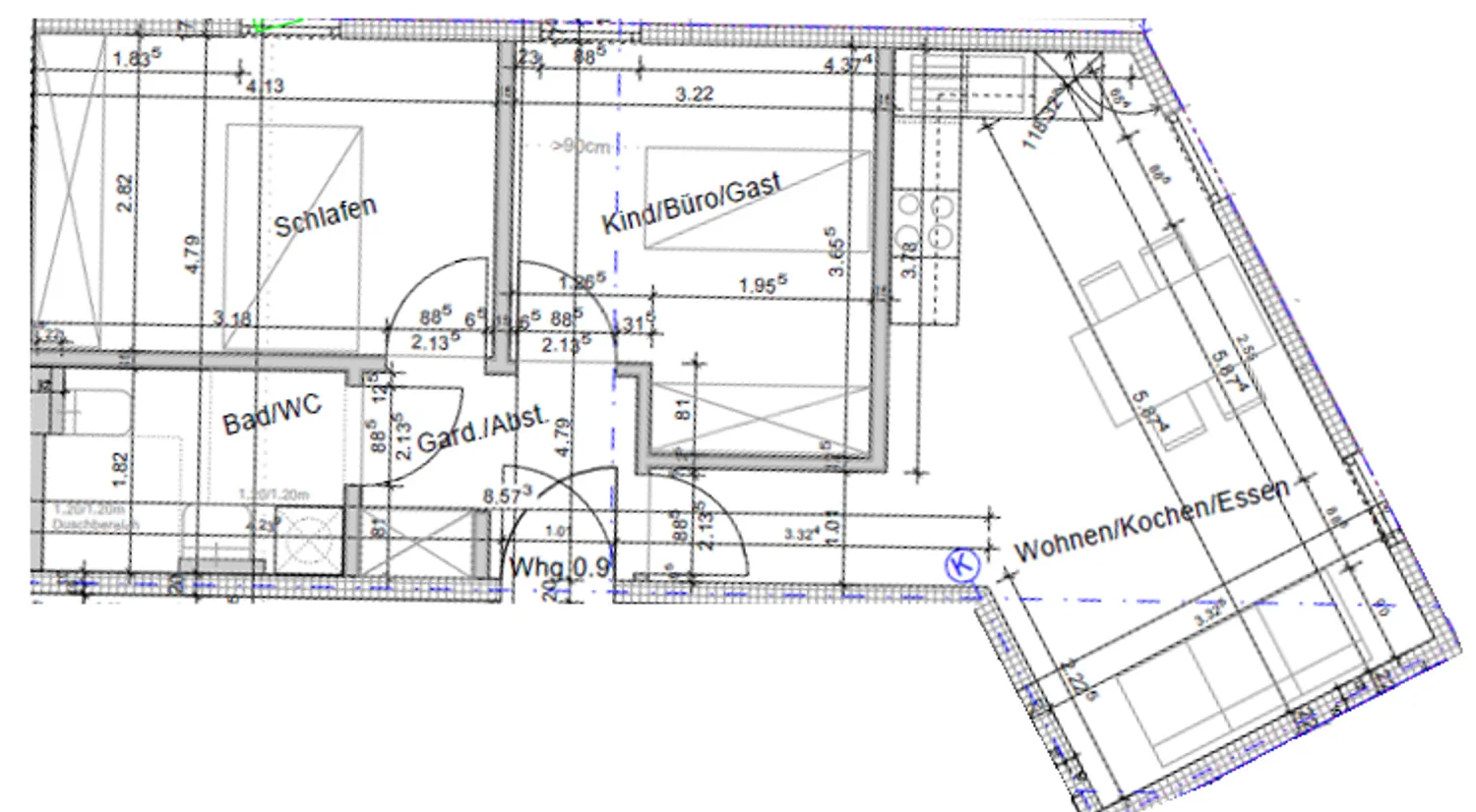 3 Zimmer Wohnung mit 54 m² in Nürnberg – Bild 10
