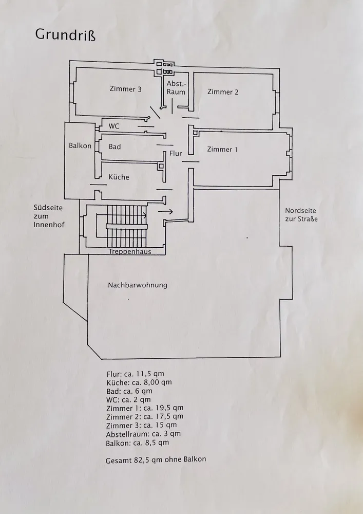 3 Zimmer Wohnung mit 87 m² in Nürnberg – Bild 4