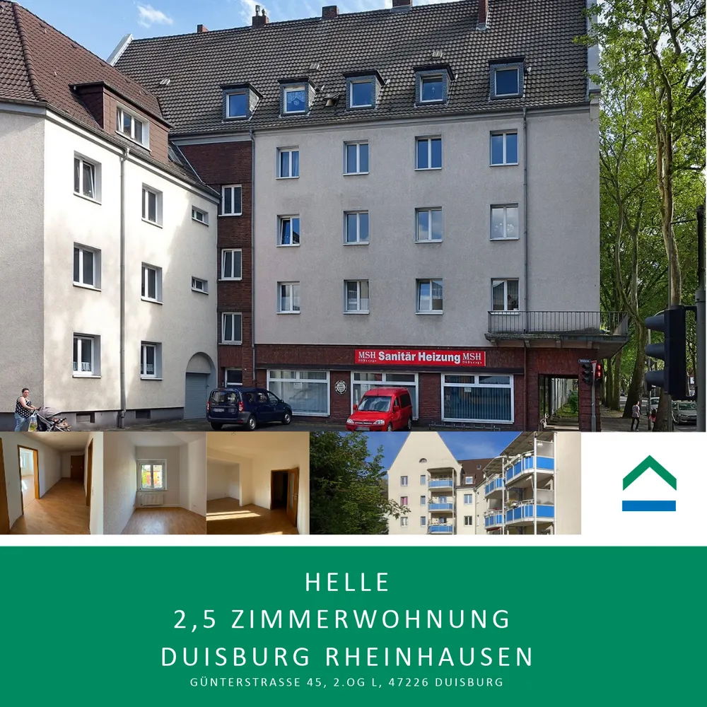 3 Zimmer Wohnung mit 73 m² in Duisburg – Bild 1