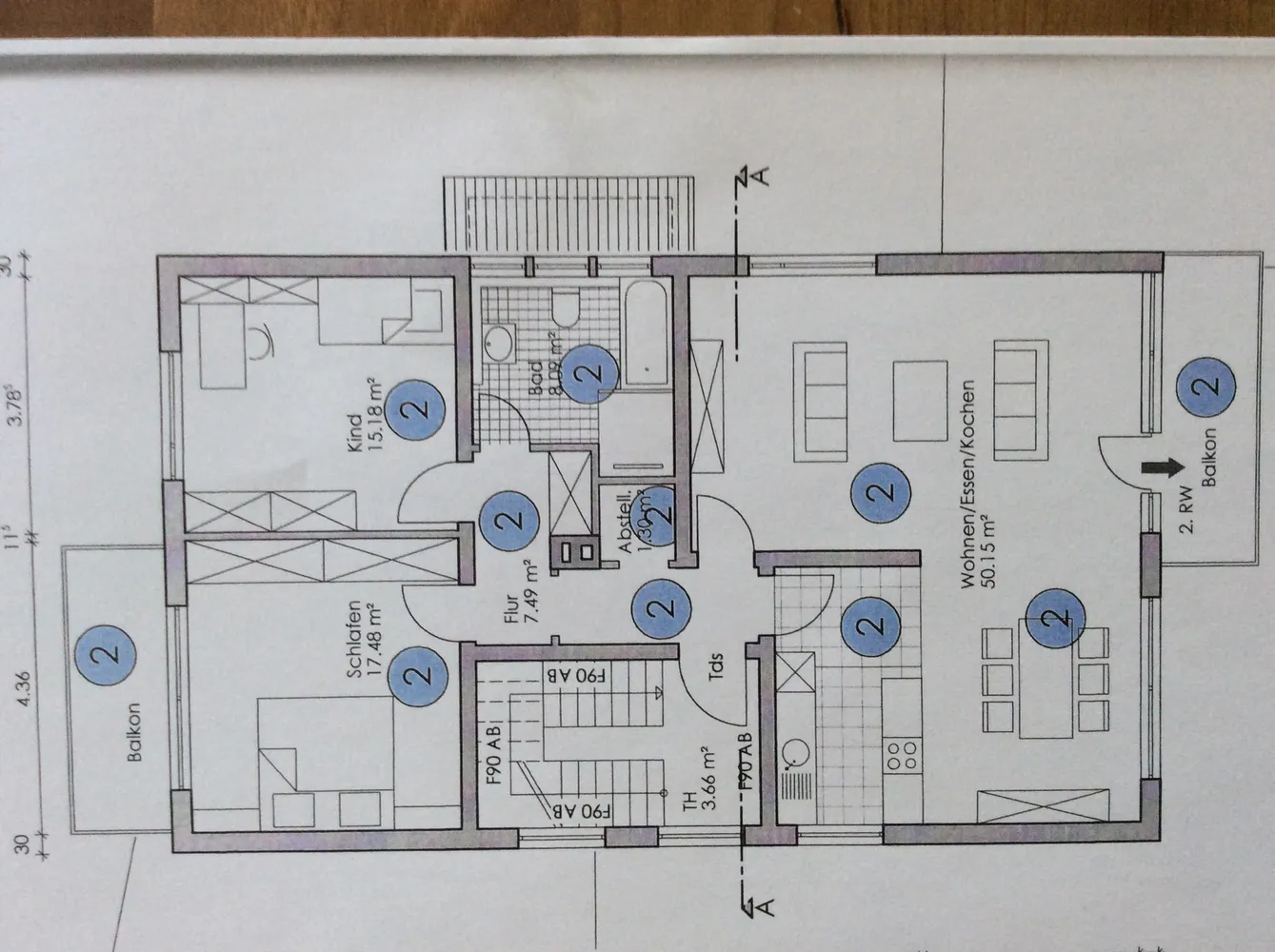 3 Zimmer Wohnung mit 102 m² in Bonn – Bild 1