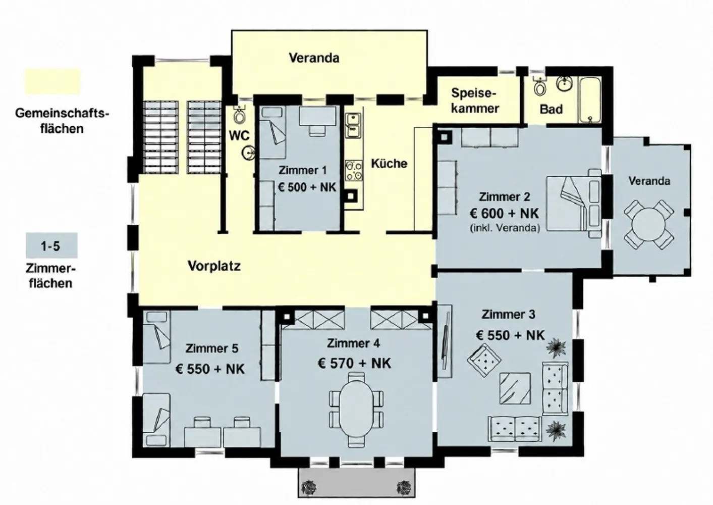 1 Zimmer Wohnung mit 30 m² in Ravensburg – Bild 6