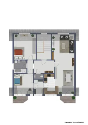 3 Zimmer Wohnung mit 110 m² in Darmstadt – Bild 4