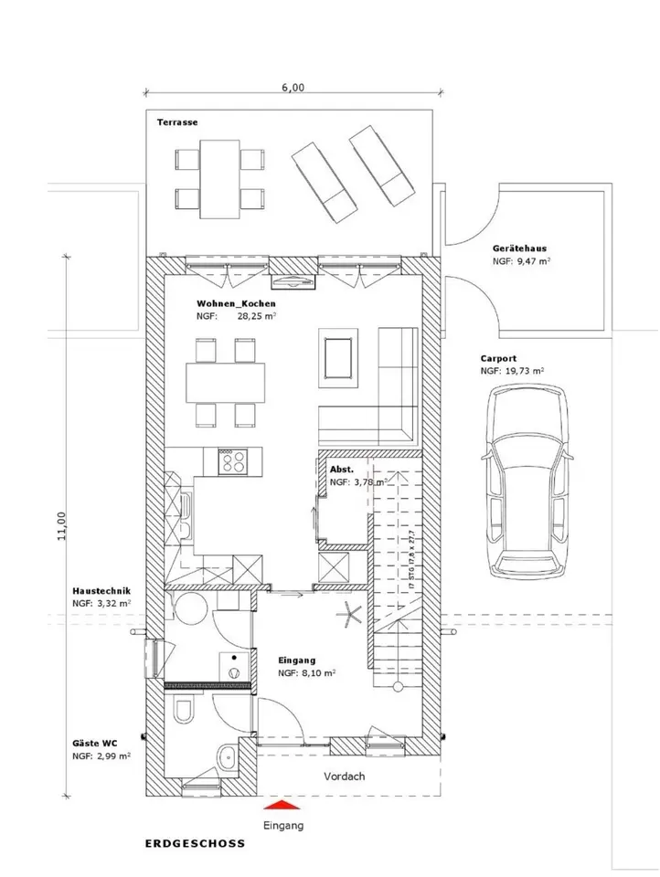 5 Zimmer Haus mit 136 m² in Rostock – Bild 3