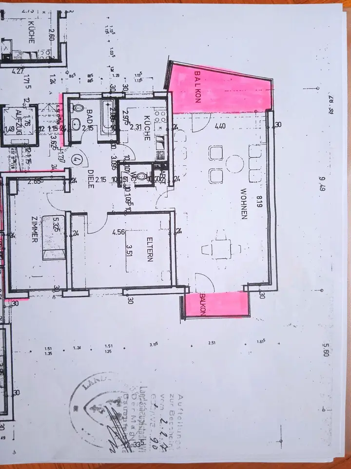 3 Zimmer Wohnung mit 95 m² in Wiesbaden – Bild 5