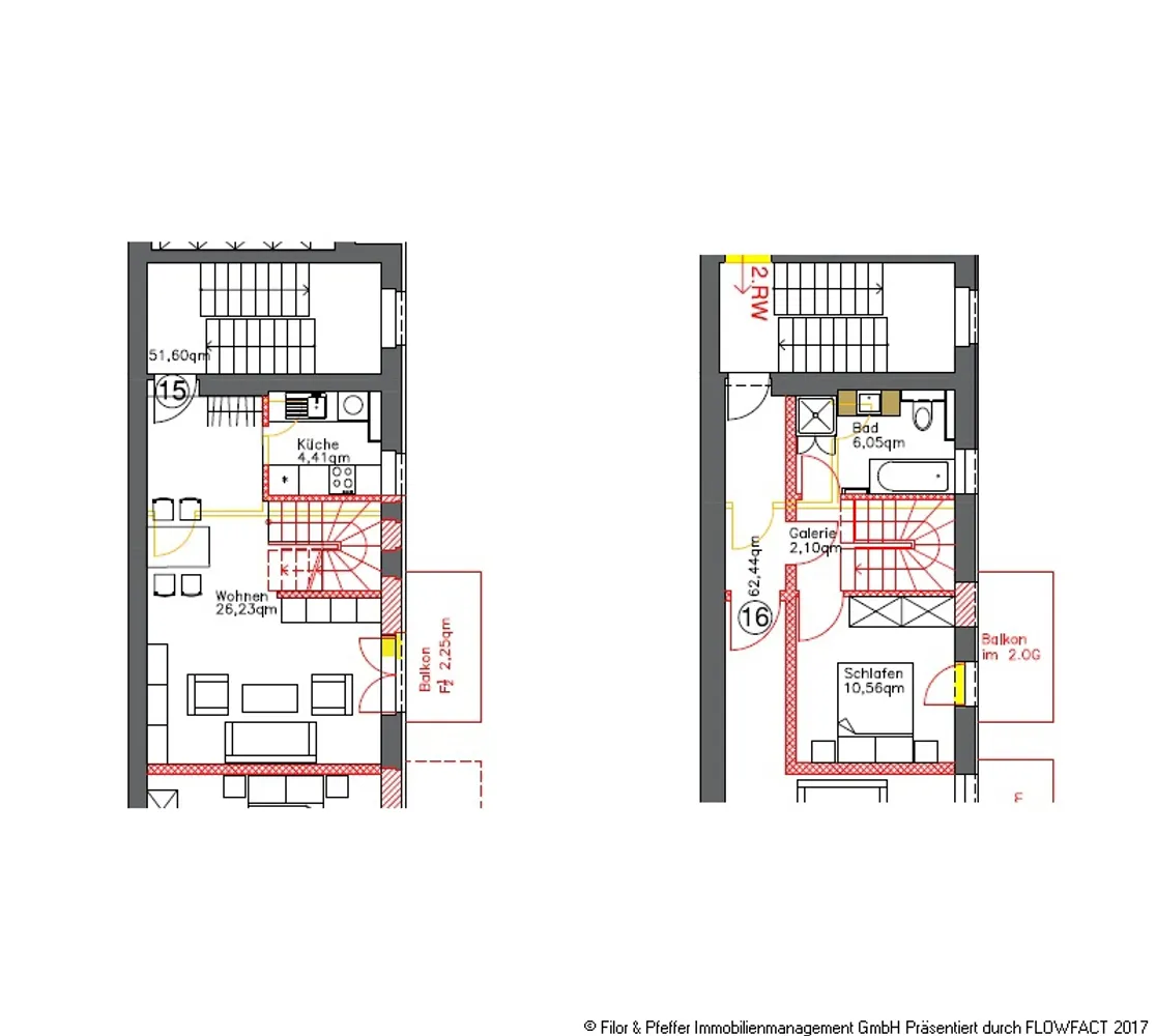 2 room apartment with 52 m² in Magdeburg – Photo 6