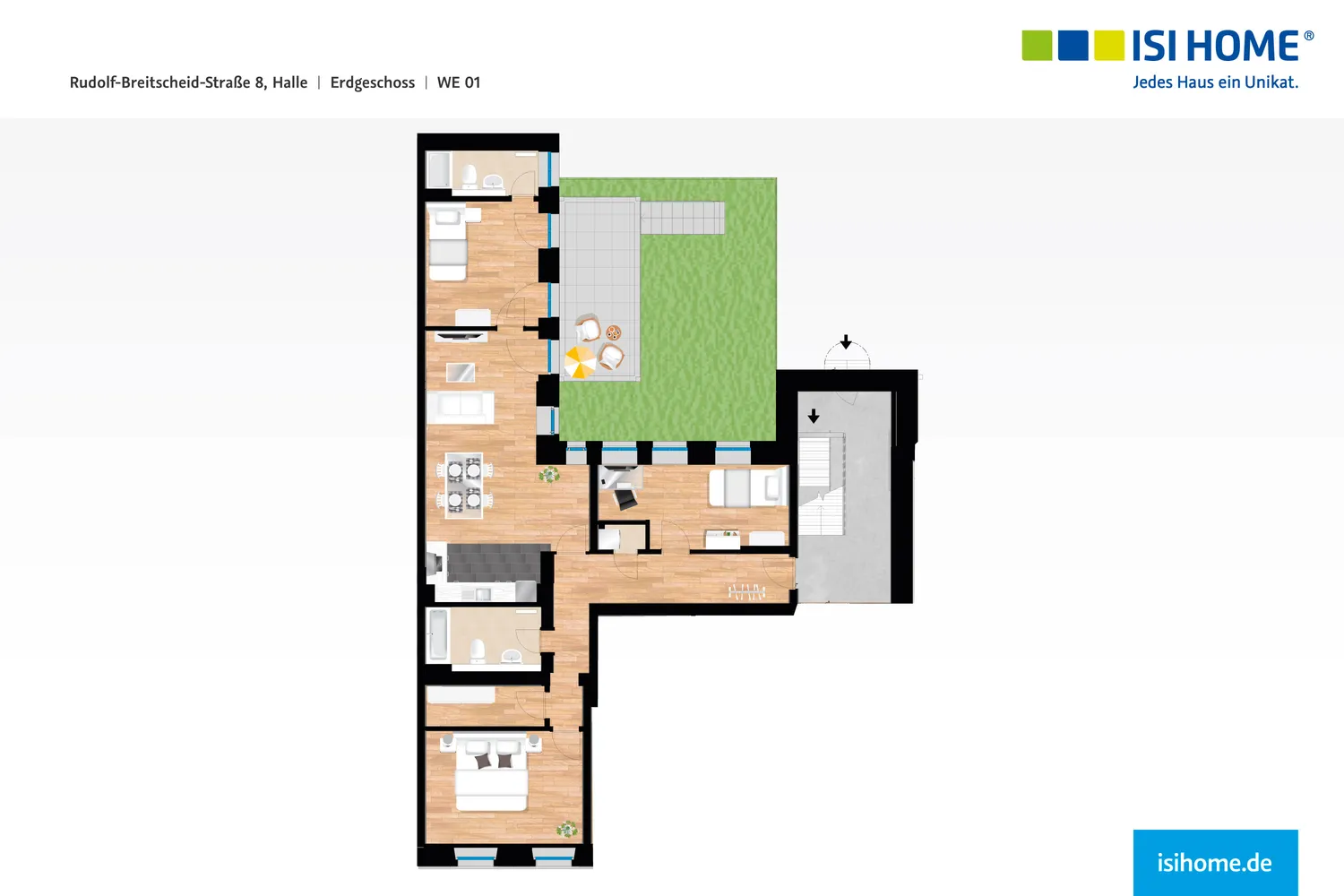 4 Zimmer Wohnung mit 116 m² in Halle (Saale) – Bild 10