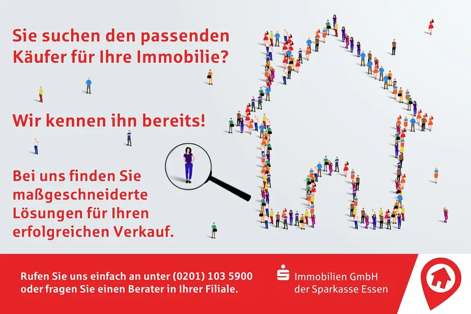 2 Zimmer Wohnung mit 66 m² in Essen – Bild 2