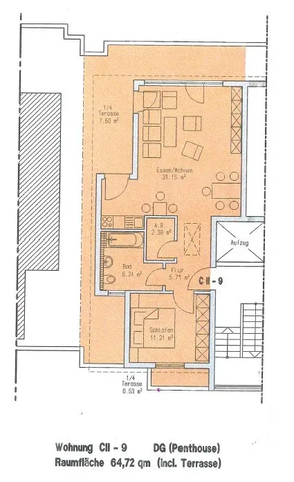 2 Zimmer Wohnung mit 65 m² in Trier – Bild 5