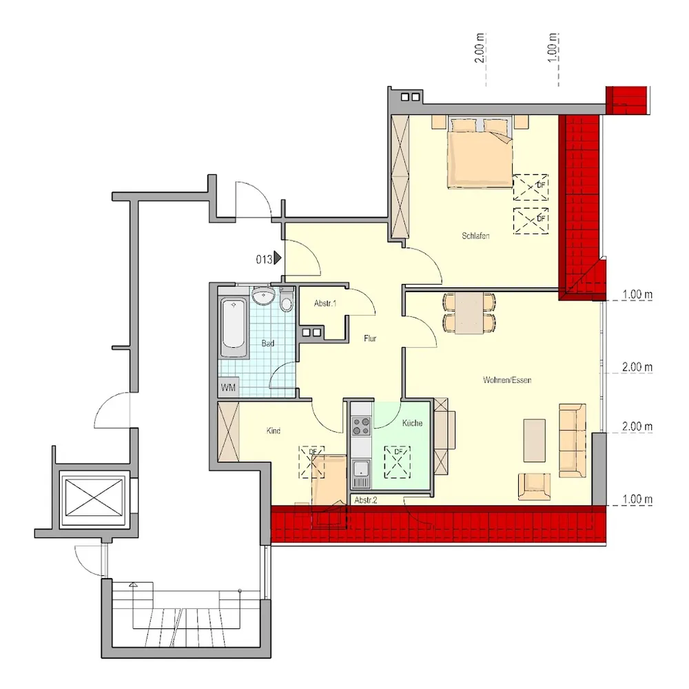 3 Zimmer Wohnung mit 76 m² in Siegen – Bild 3