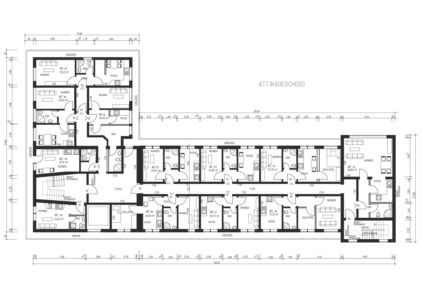 3 Zimmer Wohnung mit 55 m² in Dortmund – Bild 11