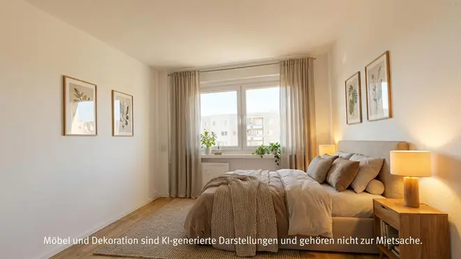 3 Zimmer Wohnung mit 57 m² in Halle (Saale) – Bild 1