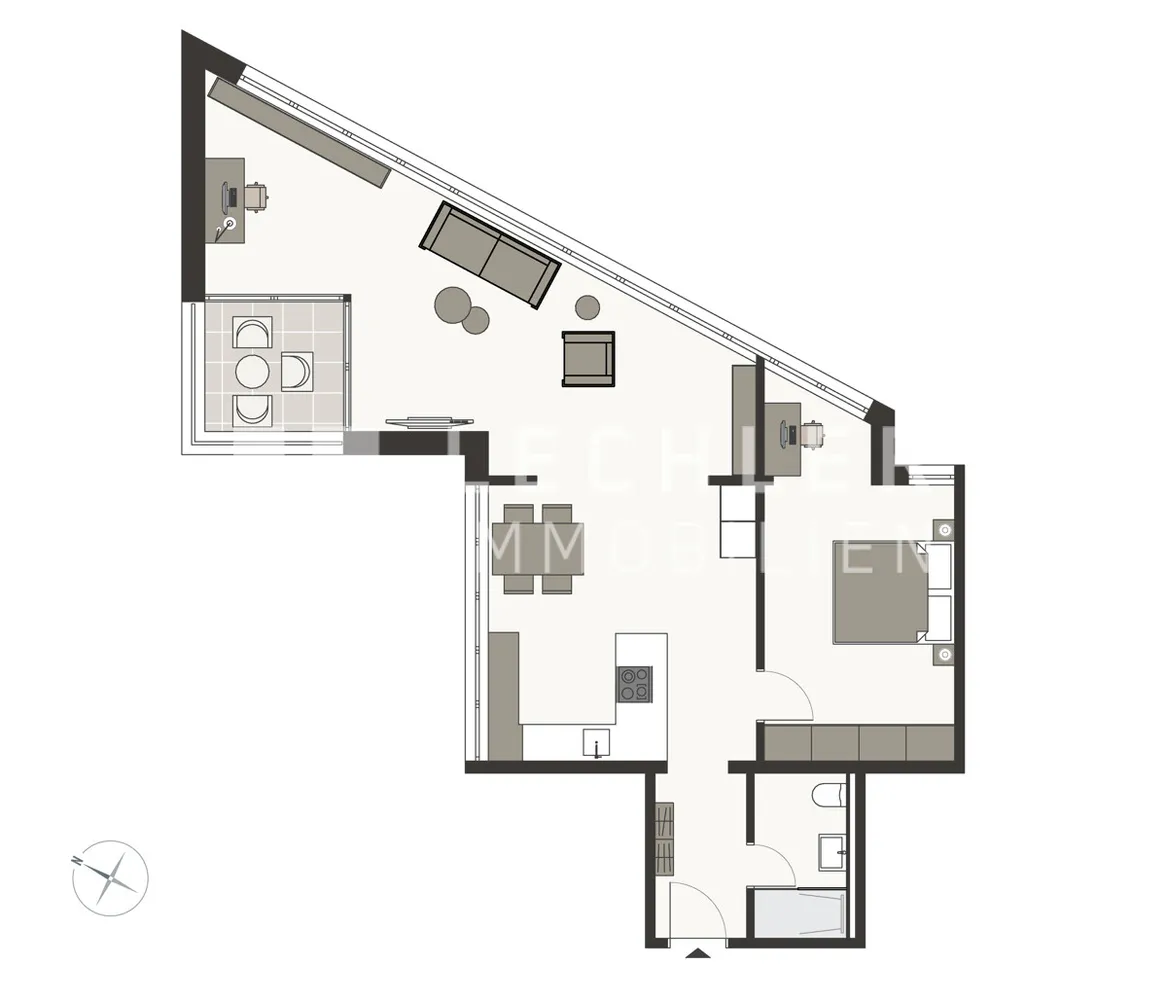 2 Zimmer Wohnung mit 80 m² in Stuttgart – Bild 8