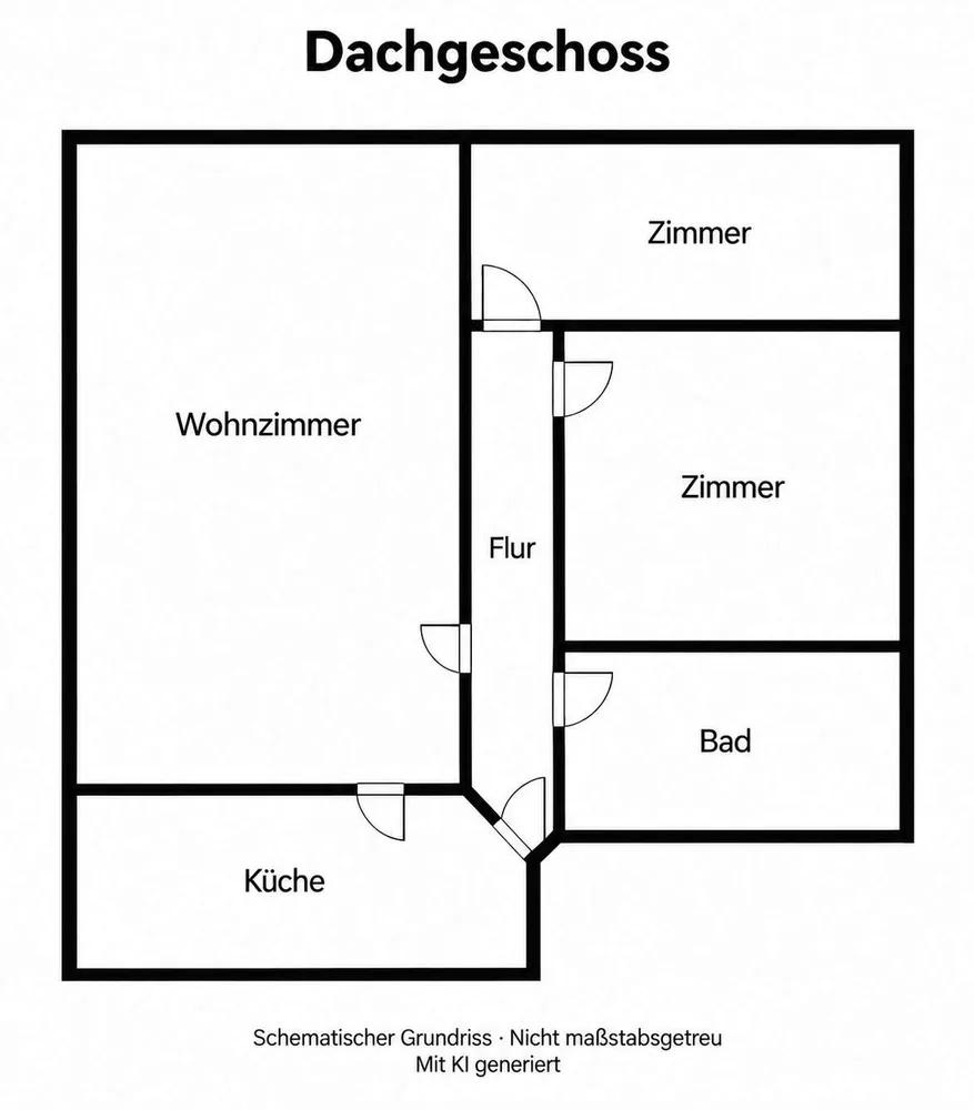 3 Zimmer Wohnung mit 80 m² in Karlsruhe – Bild 5