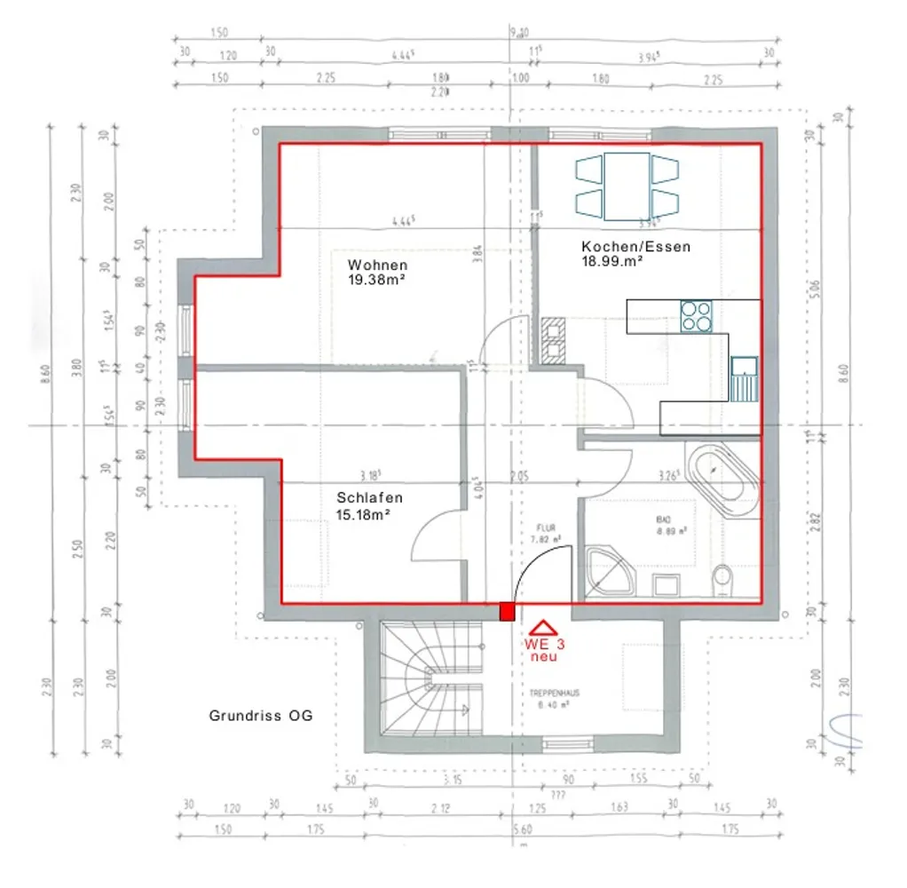 2 Zimmer Wohnung mit 65 m² in Oberursel (Taunus) – Bild 4