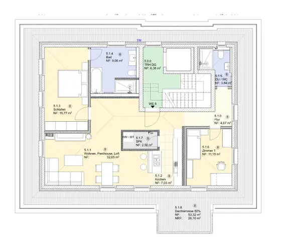 3 Zimmer Wohnung mit 113 m² in Dresden – Bild 3