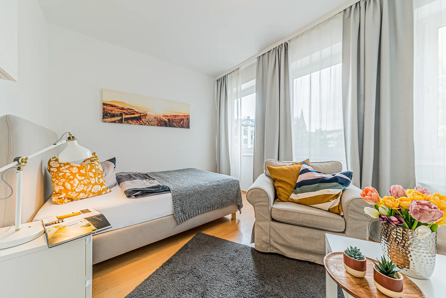 1 room apartment with 42 m² in Frankfurt am Main – Photo 2