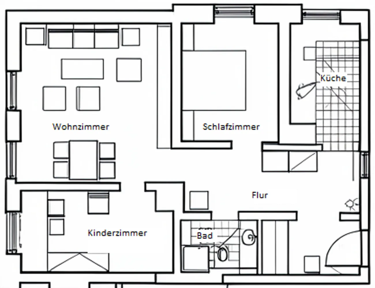 3 room apartment with 65 m² in Dresden – Photo 6