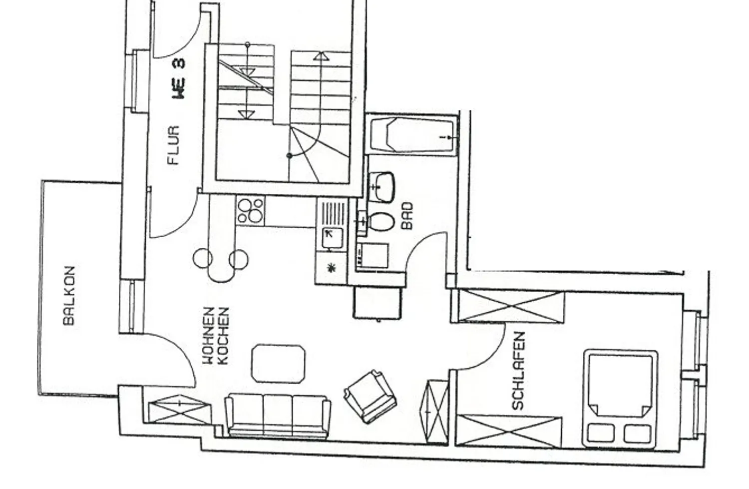 2 room apartment with 47 m² in Zwickau – Photo 8