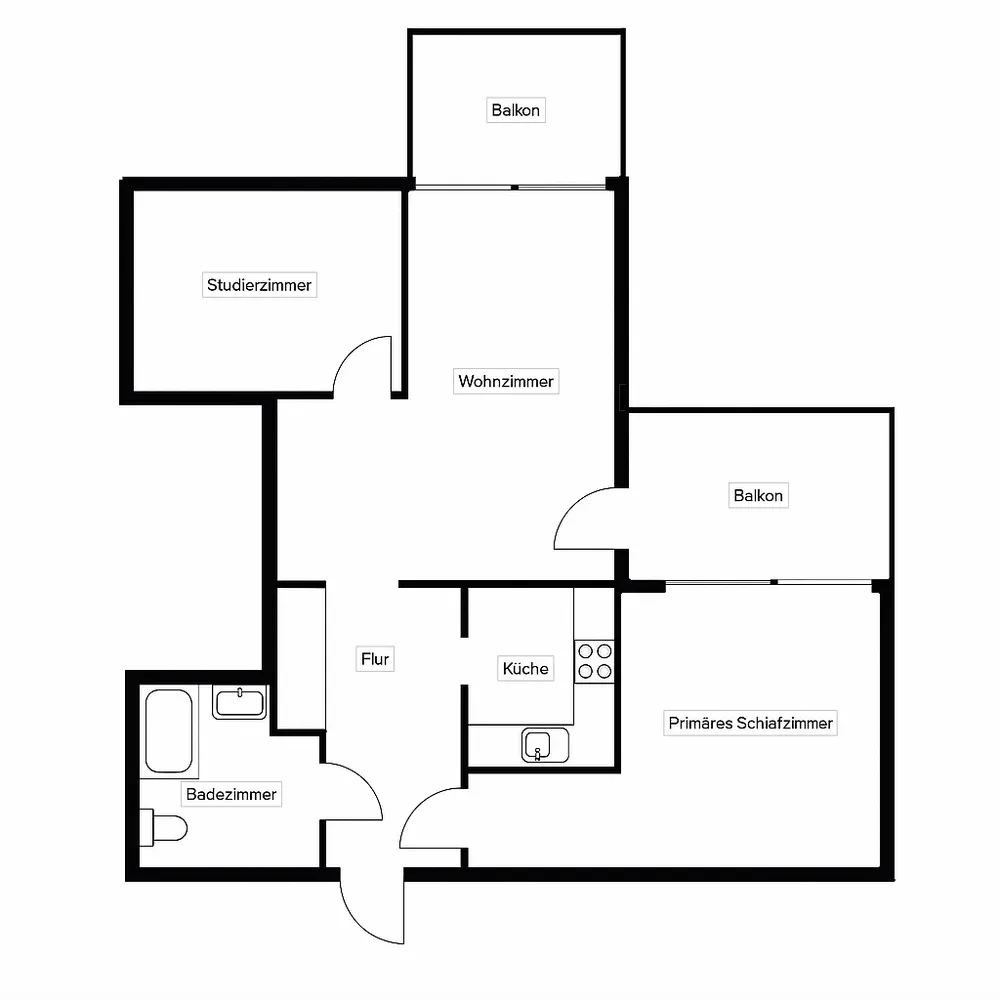 3 Zimmer Wohnung mit 87 m² in Mainz – Bild 4