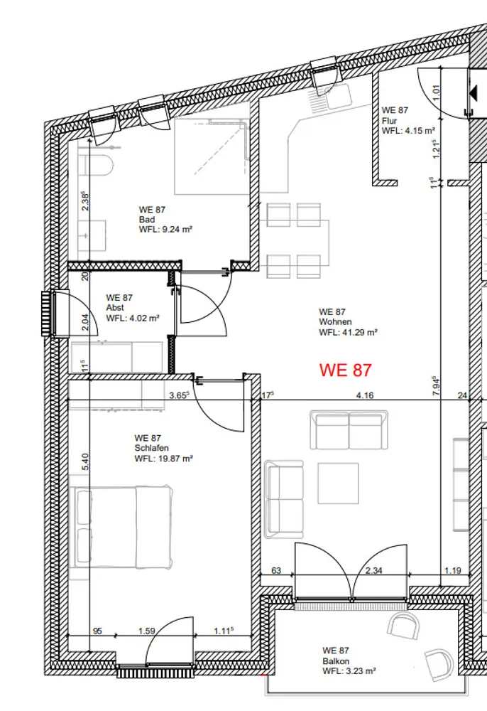 2 Zimmer Wohnung mit 82 m² in Osnabrück – Bild 10