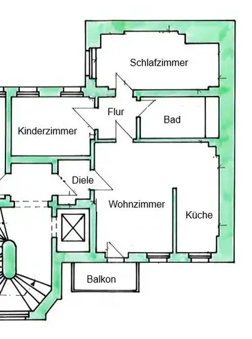 3 Zimmer Wohnung mit 61 m² in Dresden – Bild 12