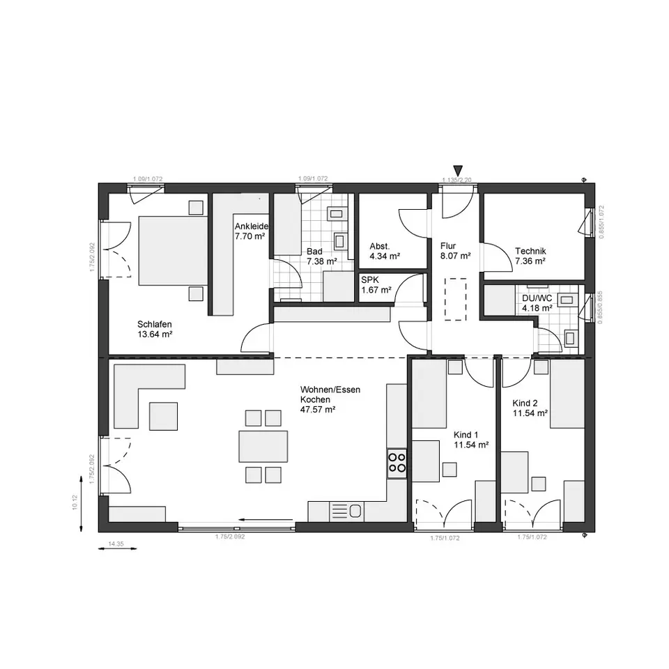 4 room house with 125 m² in Fulda – Photo 2