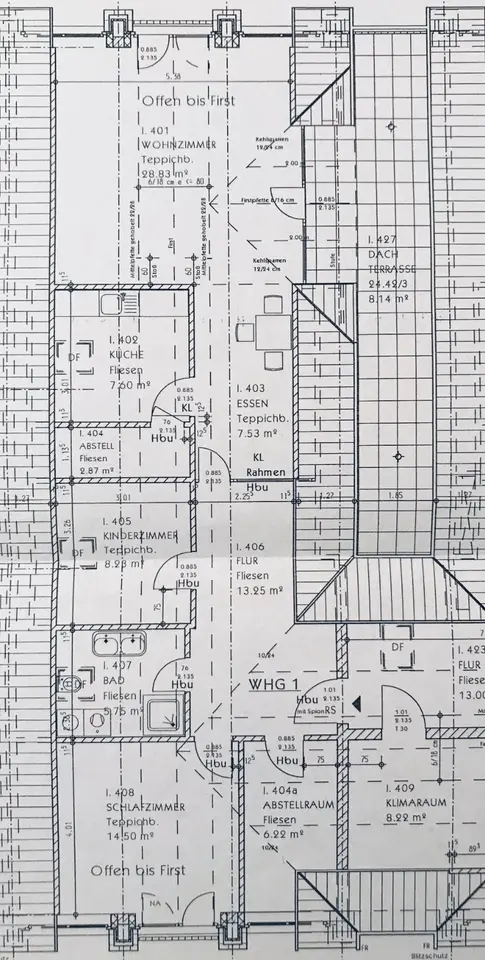3 Zimmer Wohnung mit 95 m² in Leer – Bild 6