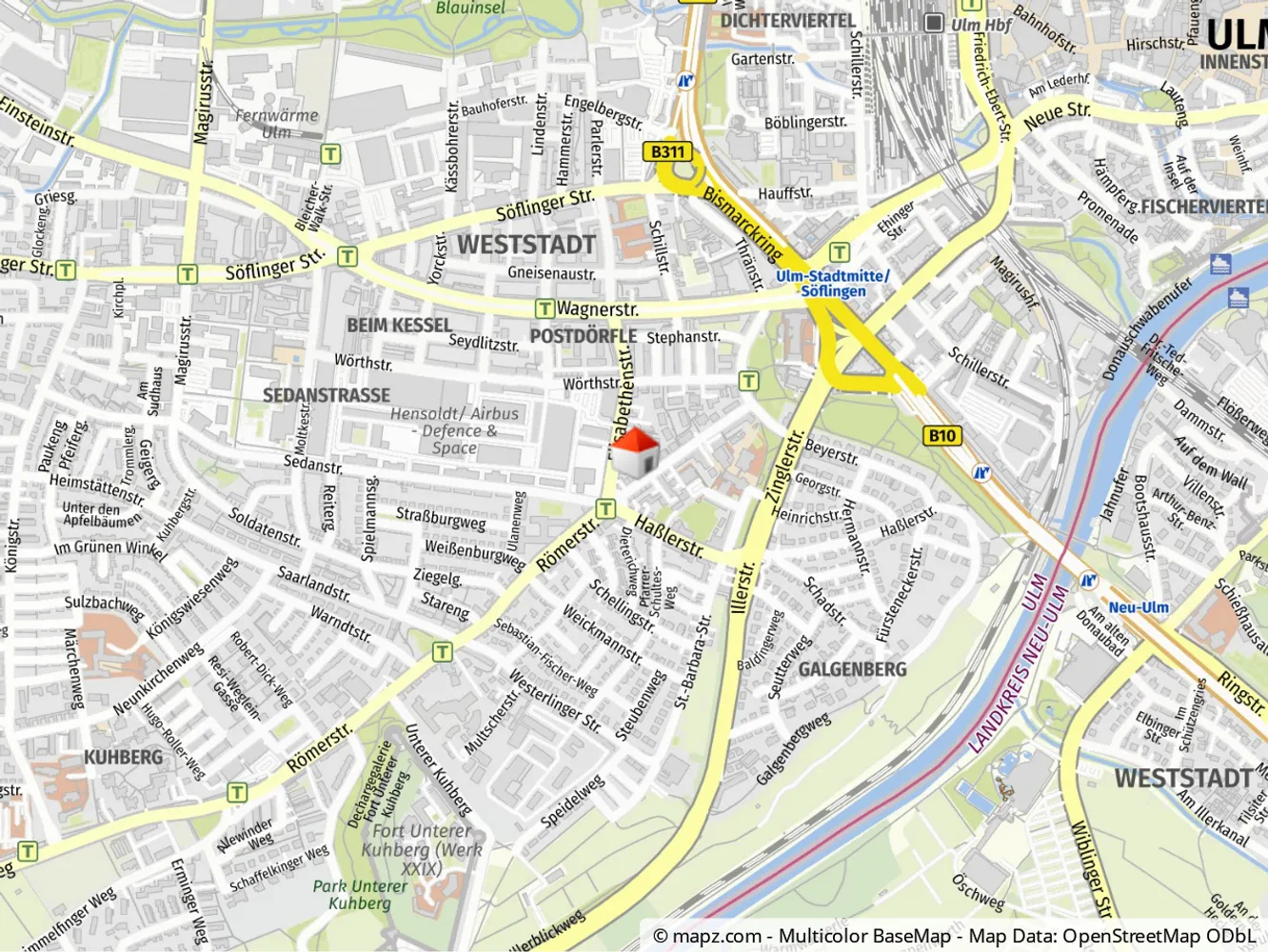 1 Zimmer Wohnung mit 40 m² in Ulm – Bild 5