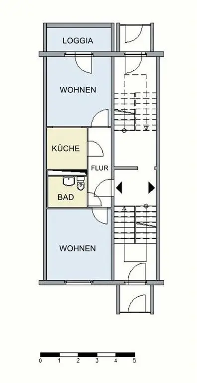 2 room apartment with 41 m² in Neubrandenburg – Photo 6