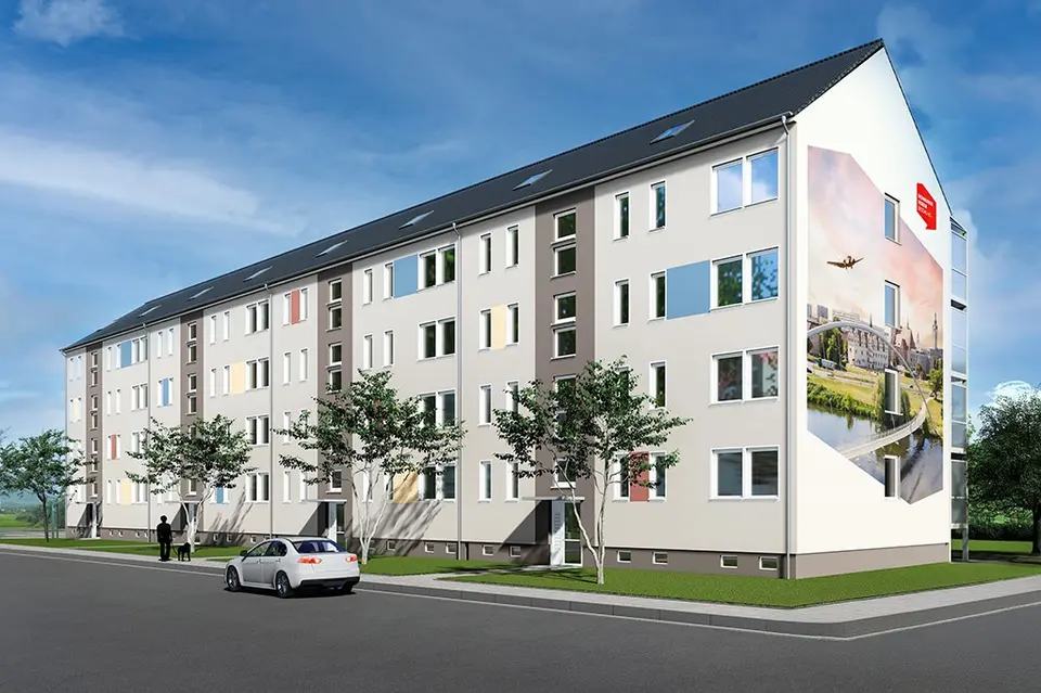 4 Zimmer Wohnung mit 105 m² in Dessau-Roßlau – Bild 1