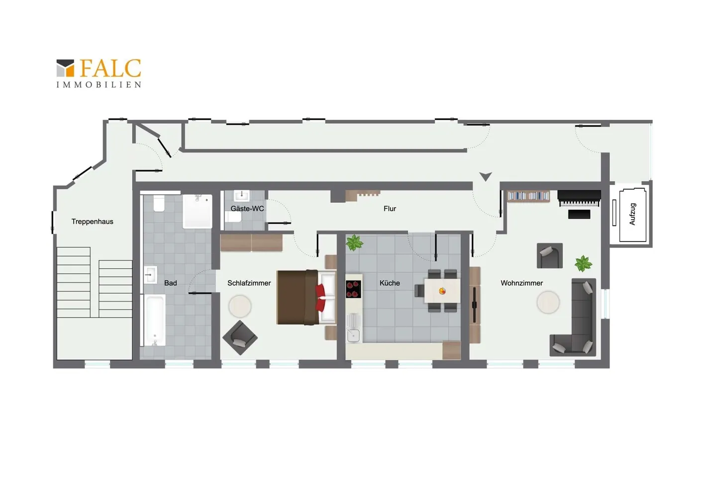 2 Zimmer Wohnung mit 83 m² in Tuttlingen – Bild 1