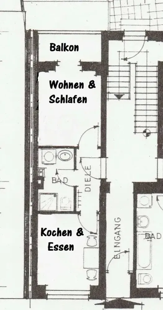 2 Zimmer Wohnung mit 30 m² in Essen – Bild 10