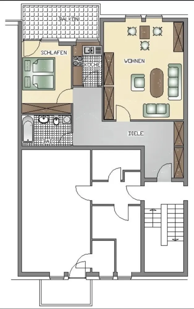 2 Zimmer Wohnung mit 76 m² in Münster – Bild 8