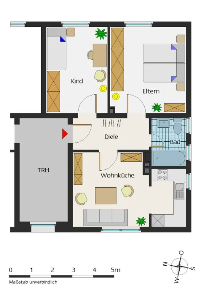 3 Zimmer Wohnung mit 52 m² in Essen – Bild 8