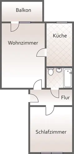 2 Zimmer Wohnung mit 56 m² in Leipzig – Bild 9