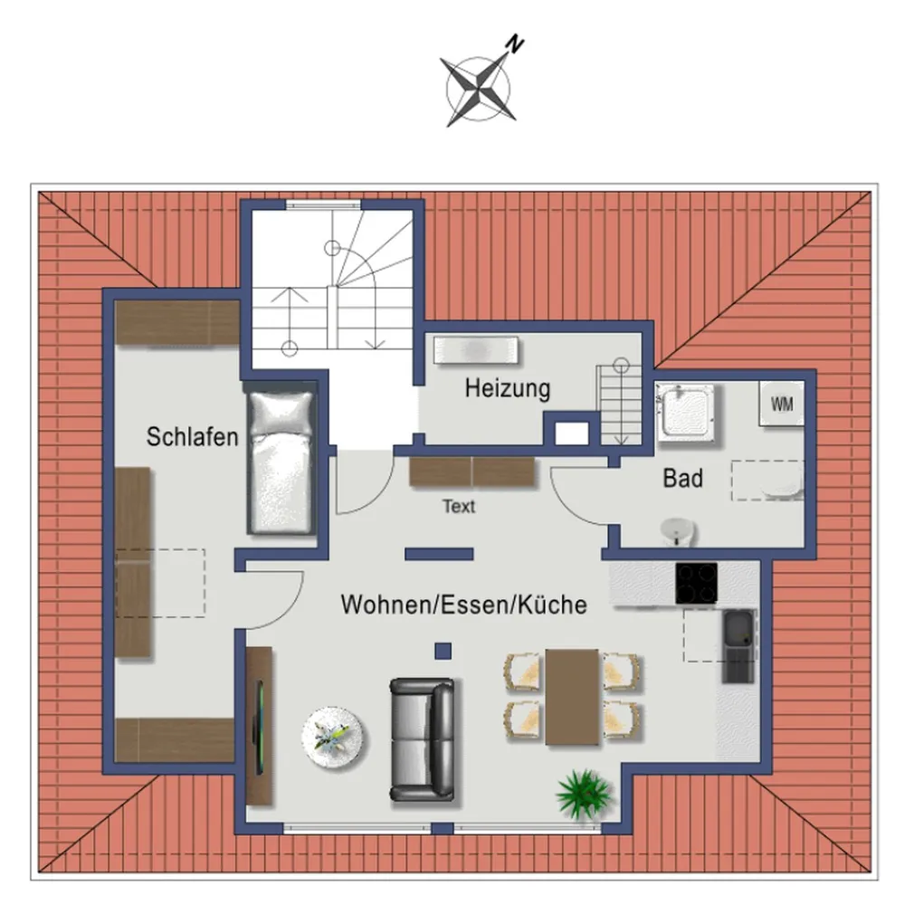 2 room apartment with 43 m² in Aalen – Photo 11