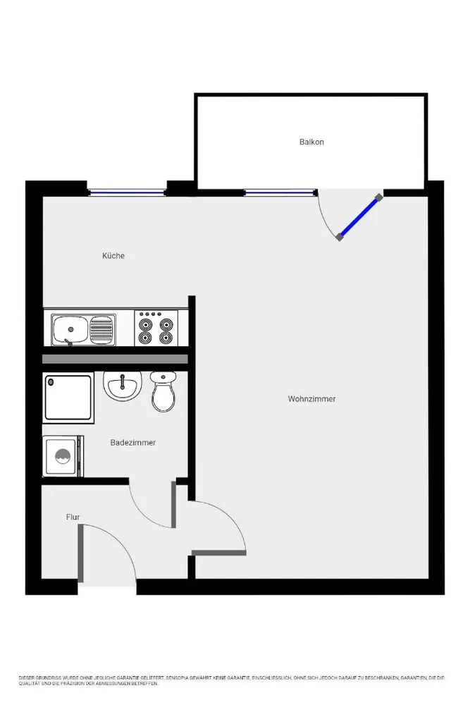 1 Zimmer Wohnung mit 35 m² in Leipzig – Bild 11