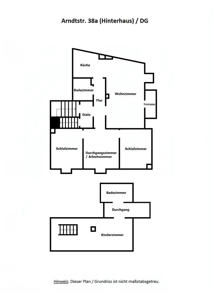 5 Zimmer Wohnung mit 120 m² in Hagen – Bild 2