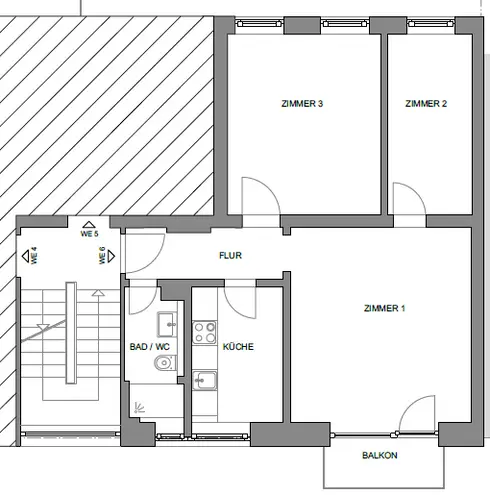 3 room apartment with 67 m² in Stuttgart – Photo 7