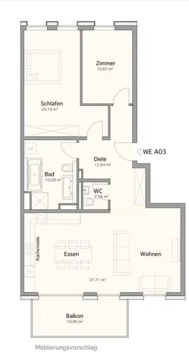 3 Zimmer Wohnung mit 99 m² in Hamburg – Bild 9