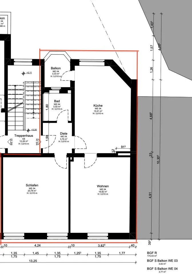 3 Zimmer Wohnung mit 100 m² in Bornheim – Bild 4