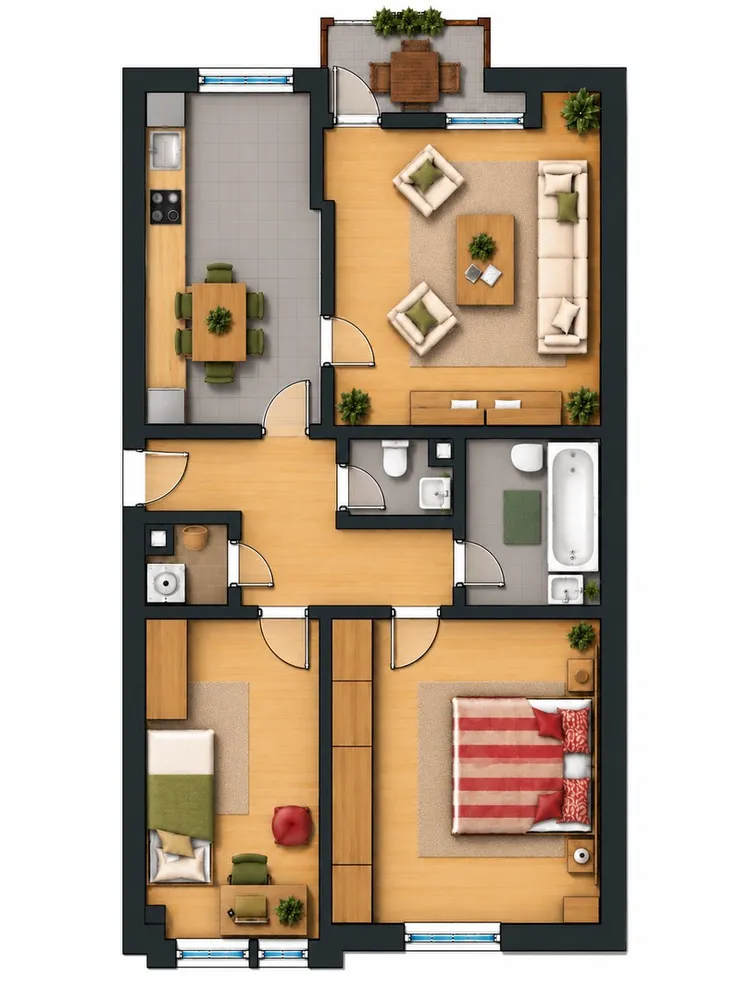 3 Zimmer Wohnung mit 75 m² in Münster – Bild 10
