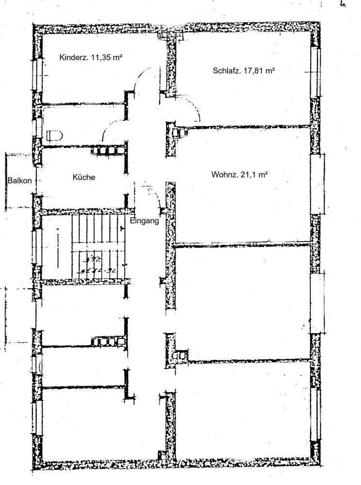 3 Zimmer Wohnung mit 66 m² in Hannover – Bild 3