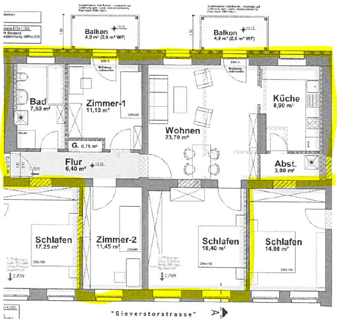 4 Zimmer Wohnung mit 95 m² in Magdeburg – Bild 10